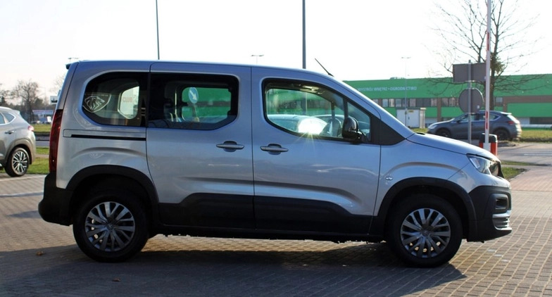 Peugeot Rifter cena 104900 przebieg: 32565, rok produkcji 2022 z Zbąszyń małe 407